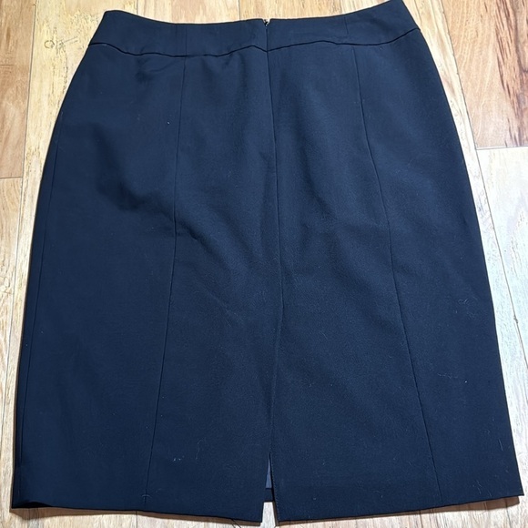 Calvin Klein Sz 4 black pencil skirt - Picture 2 of 7